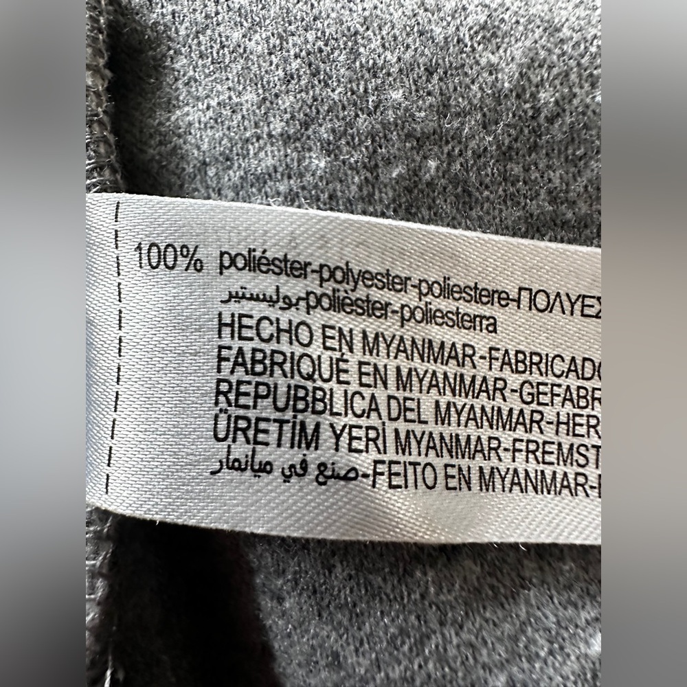 Zara Grey Soft Belted Overshirt Size SMALL - Picture 12 of 12